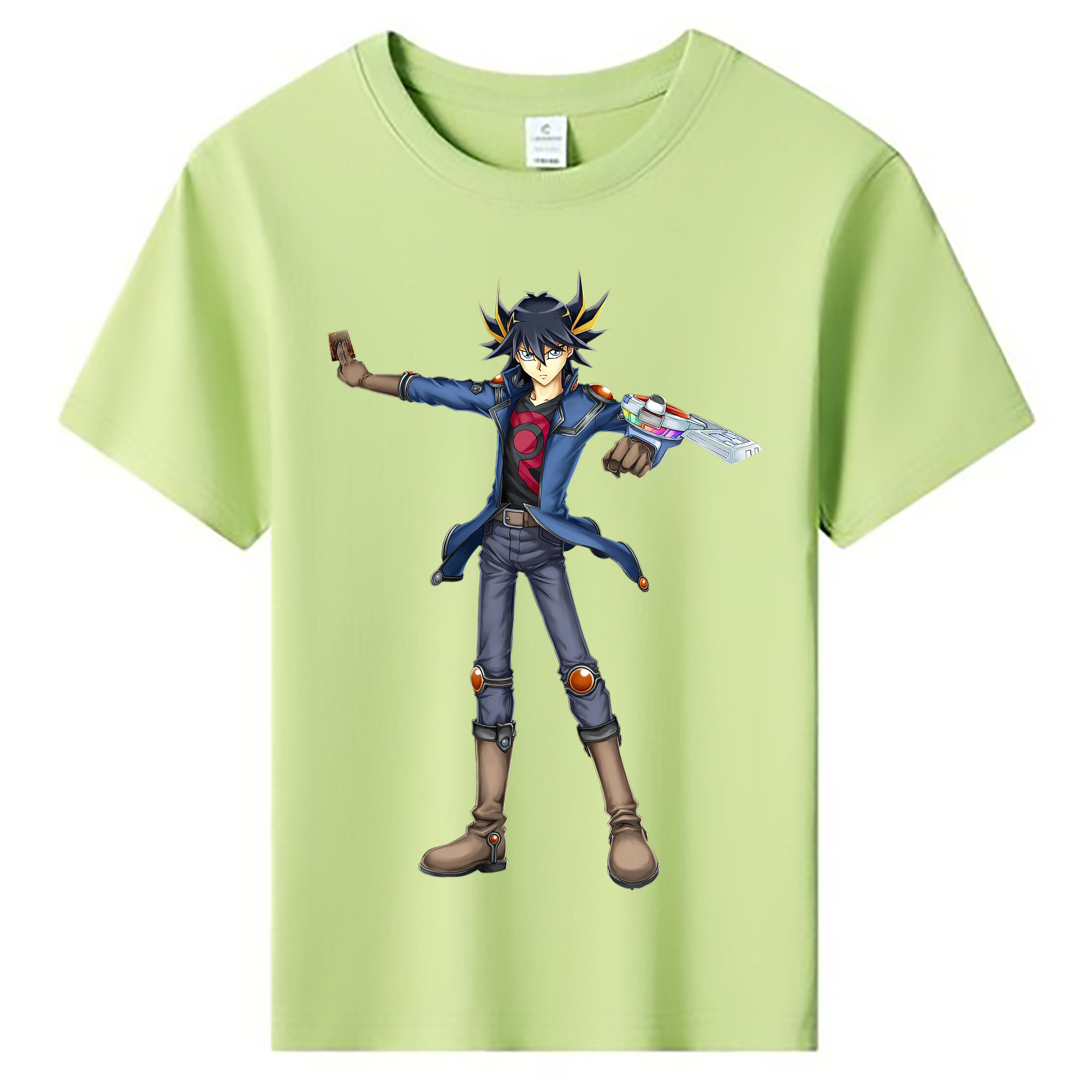 （画像用） 遊☆戯☆王 Yu-Gi-Oh! 綿100％キッズTシャツ（フロントプリント）